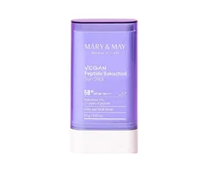 MARY &amp; MAY Apsauginis kremas nuo saulės SPF 50+ veganiškas peptidų bakuchiolio ekstraktas (apsauginis kremas nuo saulės) 18 g