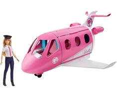 Mattel LĖLĖS BARBĖS LĖKTUVAS DREAMPLANE SU LĖLĖ