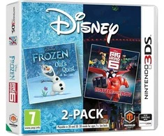 Maximum Games „Disney Frozen Big Hero 6“ dviguba pakuotė – „Nintendo 3DS“.