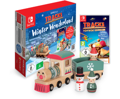 Maxx Tech Tracks Winter Wonderland rinkinys jungikliui - Nintendo jungiklis