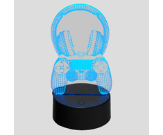 MECHARITE 3D LED lempa - valdiklis ir ausinės