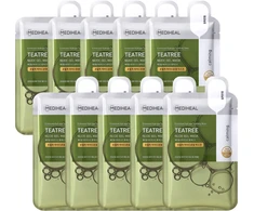 Mediheal - „Teatree“ nuogo atspalvio gelinė kaukė – 10 vnt.