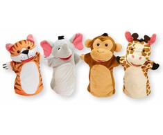 Melissa Doug - Rankinės lėlės Zoo draugai (806023)