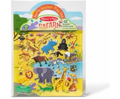 Melissa &amp; Doug - Reusable Puffy Stickers Playset Safari (806037)