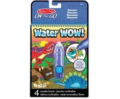MELISSA &amp; DOUG Vandens vau! Vandens spalvinimo knygelė – dinozauras