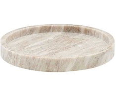 Meraki - Marmurinis padėklas Ø 25 cm - Smėlio spalvos (312530012)