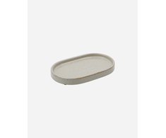 Meraki - Padėklas - Kriauklės pilkumo - I: 20 cm, P: 12,5 cm, A: 3 cm