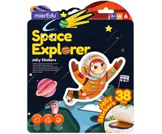 mierEdu - Jelly Stickers - Movable - Space Explorer (ME265)