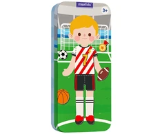 mierEdu - Magnetic Travel Box - Sports Stars (ME0897)