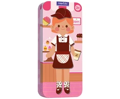 mierEdu - Magnetic Travel Box - Sweet Cafe Chefs (ME0899)
