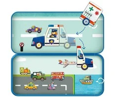 mierEdu - Magnetic Travel Box - Vehicles (ME0891)