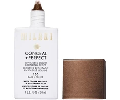 Milani Cosmetics - „Conceal + Perfect Sun Kissed“ skysti bronzantai – tamsūs – 30 ml