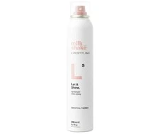 Milk Shake Pieno kokteilis, Let It Shine, Plaukų lakai, Lygus - Termo, Lengvos fiksacijos, 200 ml