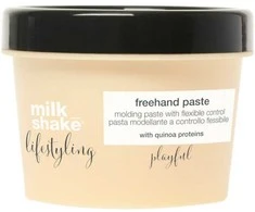 Lanksčios fiksacijos pasta plaukams Milk Shake Lifestyling Playful Freehand Paste 100ml