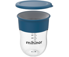 Mininor Global Aps „Minor Global“ – treniruočių puodelis 220 ml – „Mėlynasis banginis“ (14286)