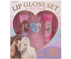 Miss Melody - lūpų blizgesio rinkinys BFF - šviesiai violetinė