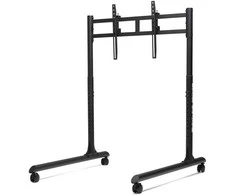 Laikiklis Next Level Racing Floor stand | Round Tube Freestanding Single Monitorius Stand | Up to 65 " | Height adjustment, Tilt | Maximum weight (capacity) 50 kg | Juodas