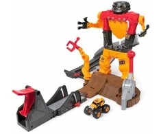„Monster Jam“ – 1:64 „Smash Bash“ „Smashbot“ žaidimo rinkinys (6072594)