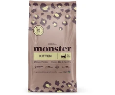 Monster Pet Food - Monster Cat Original Kitten - su vištiena ir kalakutiena - 6kg
