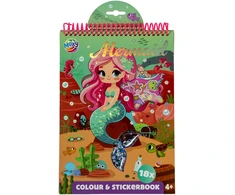 Moxy - Colouring &amp; Stickerbook - Mermaid