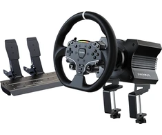 MOZA - R5 Racing Simulator Bundle - Juodas - 11 inches (ES Steering Wheel)