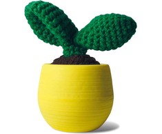 Mustard Garstyčios - Nėrimo kaktusai - Žali - 15 cm x 10 cm