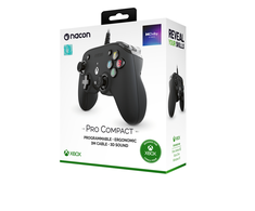Nacon Pro Compact Xbox X/S &amp; One laidinis valdiklis (juoda)