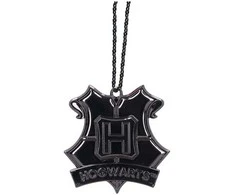 Nemesis Now Hario Poterio Hogvartso herbas (sidabrinis) pakabinamas ornamentas 6 cm