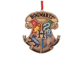 Nemesis Now,Harry Potter Hario Poterio Hogvartso herbo pakabinamas ornamentas 8 cm