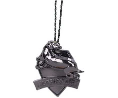 Nemesis Now Hario Poterio Hufflepuff herbas (sidabrinis) pakabinamas ornamentas 6 cm
