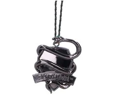 Nemesis Now Hario Poterio Slytherino herbas (sidabrinis) pakabinamas ornamentas 6,3 cm