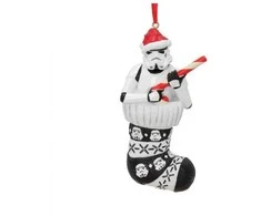 Nemesis Now Stormtrooper su kojinėmis kabančiu ornamentu 11,5 cm