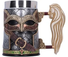 Nemesis Now Žiedų valdovo Rohano taurės formos puodelis 15,5 cm