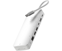 Nešiojamas kompiuteris LINQ - 9in1 SSD PRO USB-C daugiaprievadinis šakotuvas 140W