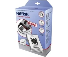 Dulkių Siurblio Maišeliai - Nilfisk Elite 4 Vnt.