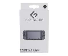 „Nintendo Switch“ konsolės sieninis laikiklis, pagamintas „FLOATING GRIP®“, juodas