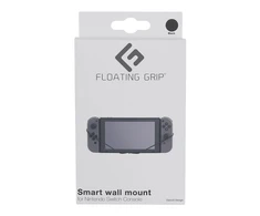 „Nintendo Switch“ konsolės sieninis laikiklis, pagamintas „FLOATING GRIP®“, juodas