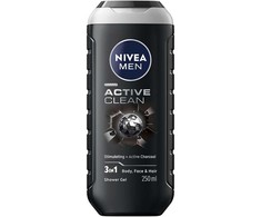 Nivea Men Active Clean dezodorantas vyrams, 250 ml