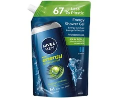 Nivea Men Energy dušo želė, papildymas, 500 ml