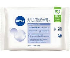 Nivea micelinės servetėlės, 25 vnt.