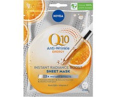 Nivea - Q10 Energy lakštinė veido kaukė - 1 vnt.