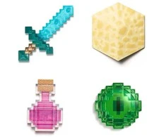 Noble Collection Grobio skrynia – Pabaiga – Minecraft