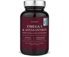 NORDBO – Vegan Omega-3 Astaxanthin – 90 kapsulių