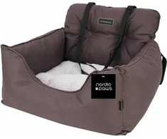 Nordic Paws – Automobilinė kėdutė Luxury Brown Cozy – (697271866725)