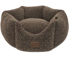 Nordic paws - ComfyHex Dogbed Edda S - Brown - 55 x 55 x 24 cm