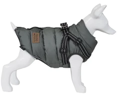 Nordic paws - Dogcoat with harness 35 cm - Vea Puffer