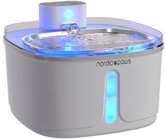 Nordic Paws - Drinking Fountain Fjord - 3,8l wireless - Sensor - Baltas