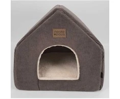 Nordic paws - Elva Cat Cave - Brown/rusvai gelsvas - 46 x 43 x 42 cm