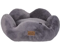 Nordic paws - Flora Plush Dog Bed - Pilkas - Medium