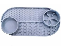 Nordic Paws - Laižymo kilimėlis 3in1 - Pilka - 32x16,5cm